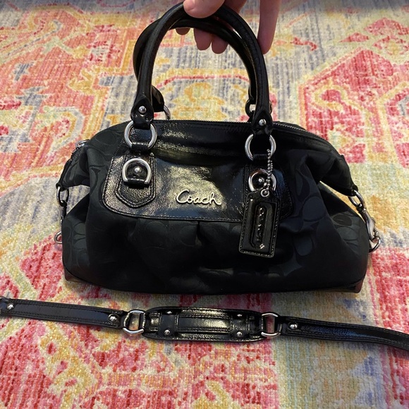 Coach Handbag with Extra Shoulder Strap - Picture 2 of 4